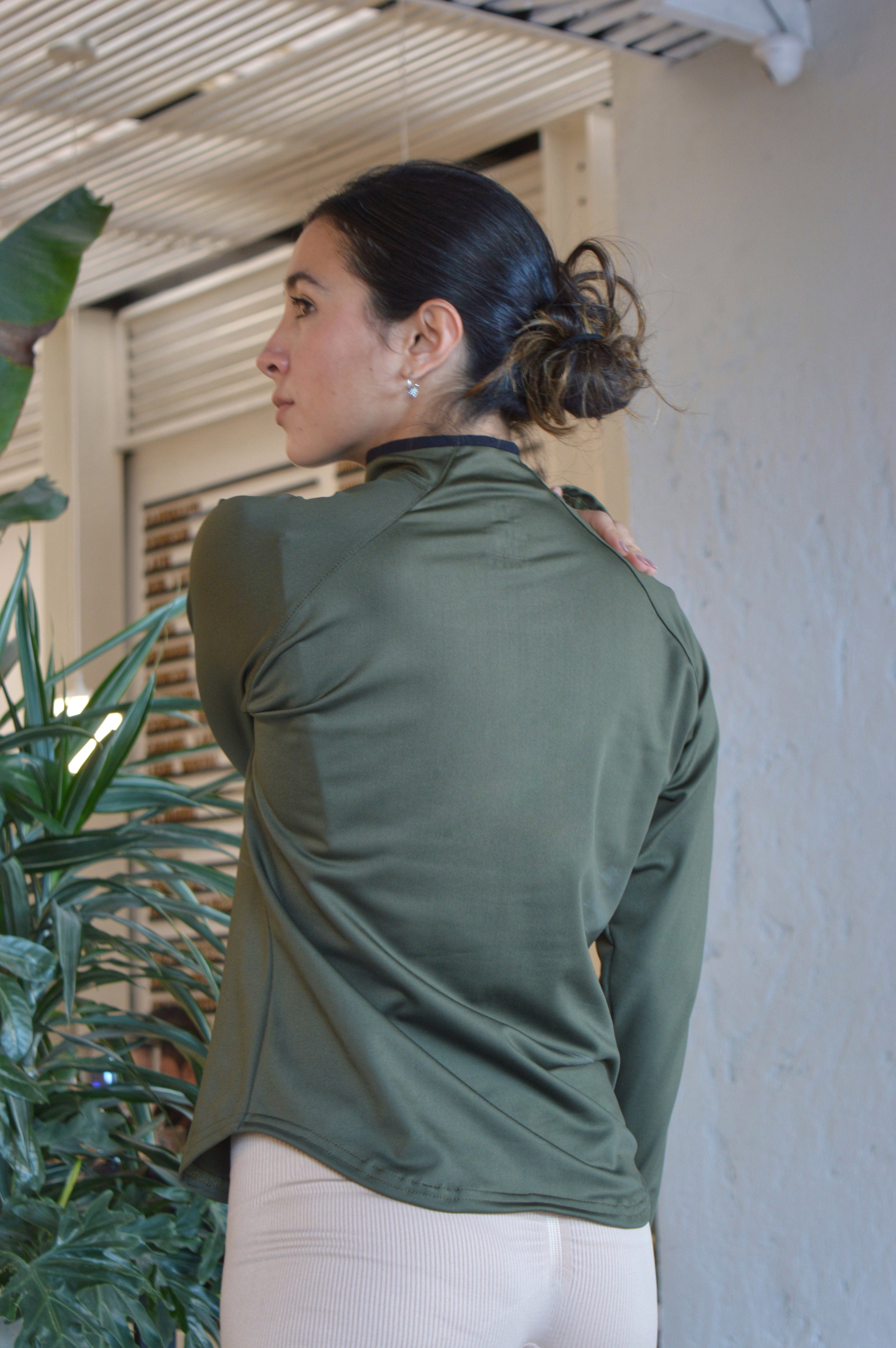 Elegance Dry-fit Jacket Green