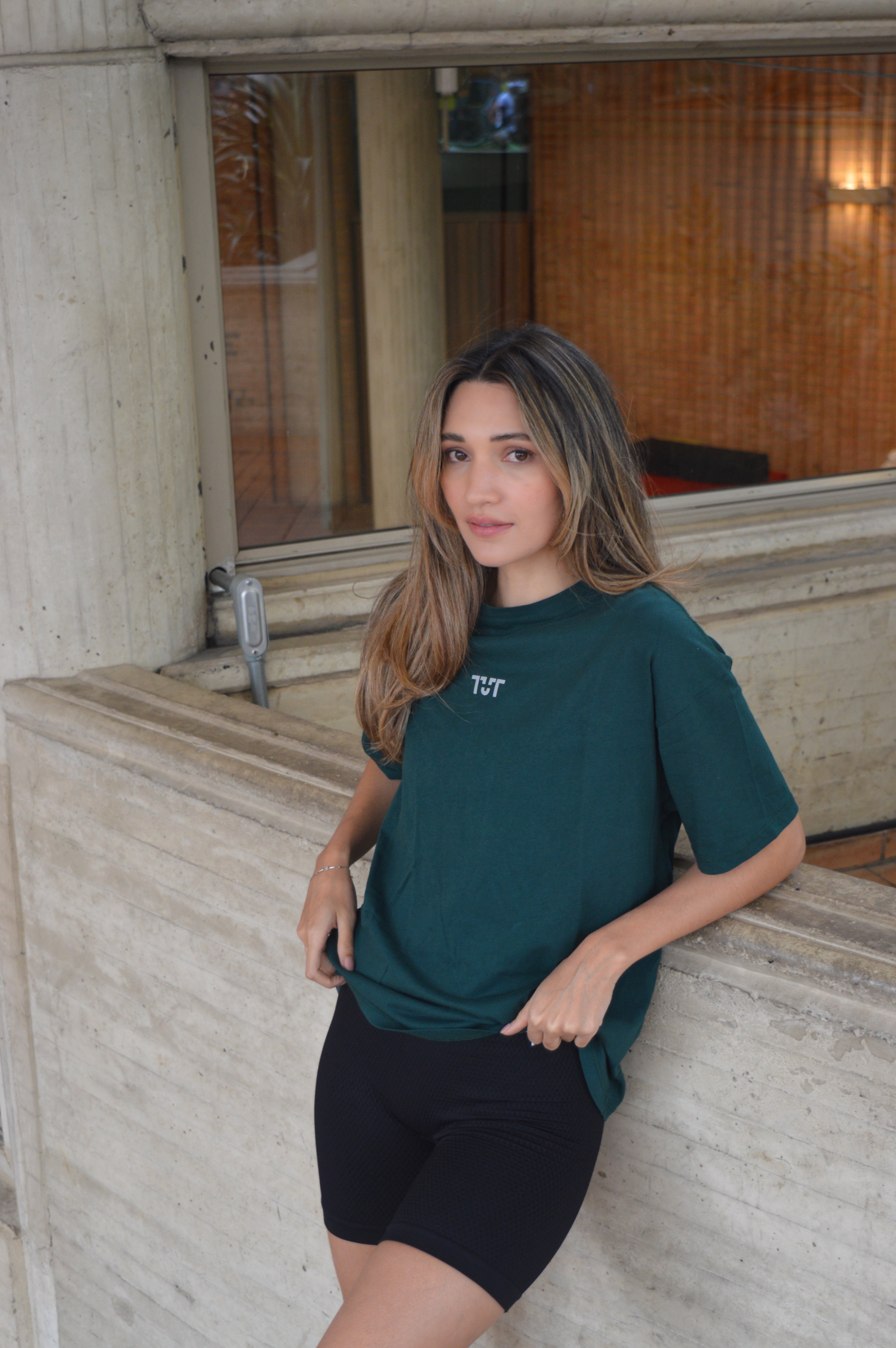 Oversized T-shirt Green