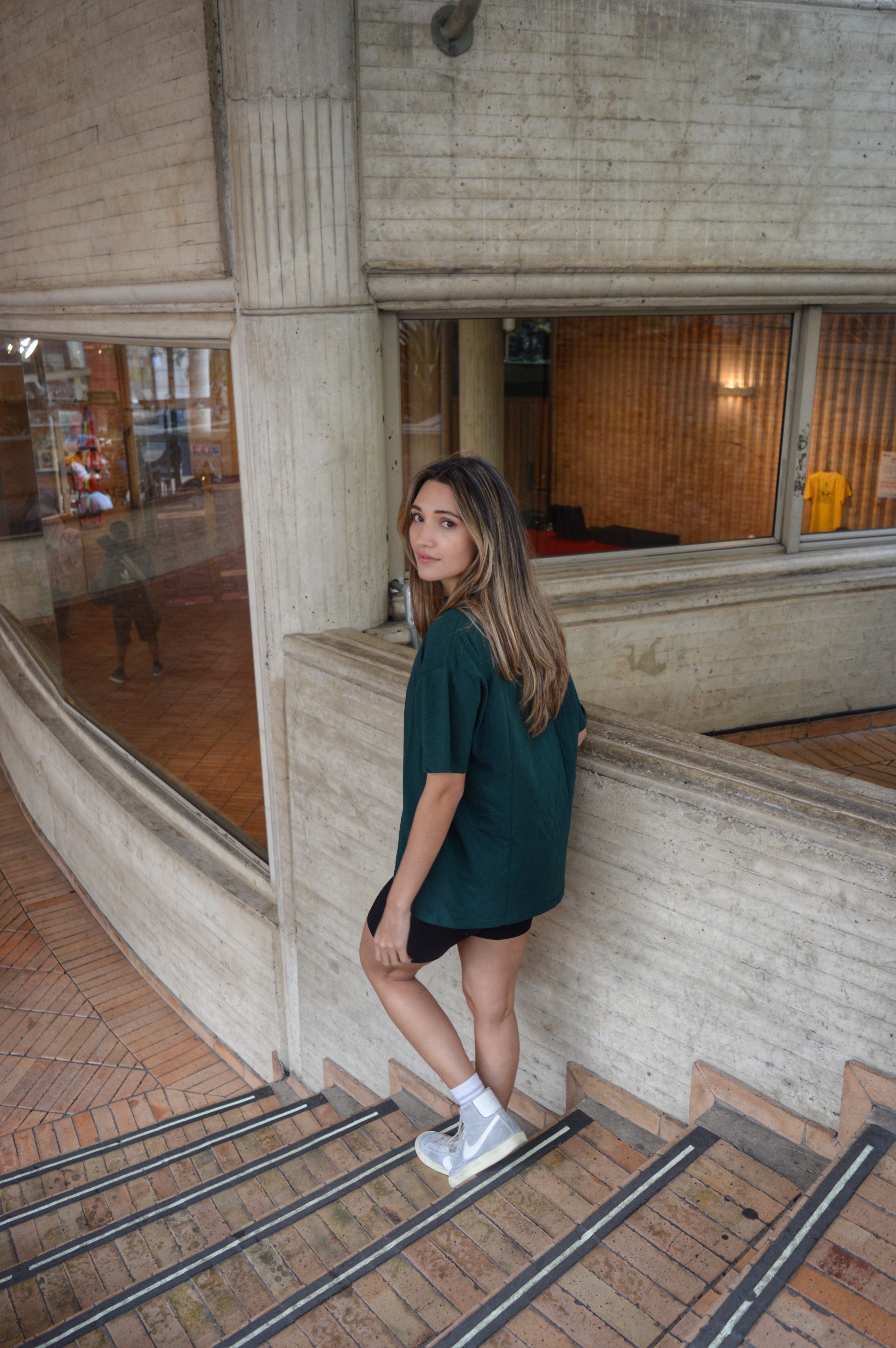 Oversized T-shirt Green